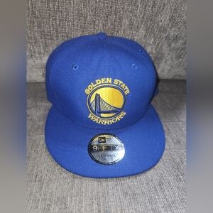 New Era Blue NBA Golden State Warriors Hat